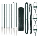 vidaXL Európsky plot Sada 2 Zelená Oceľ s práškovou povrchovou úpravou – Obrázok 4