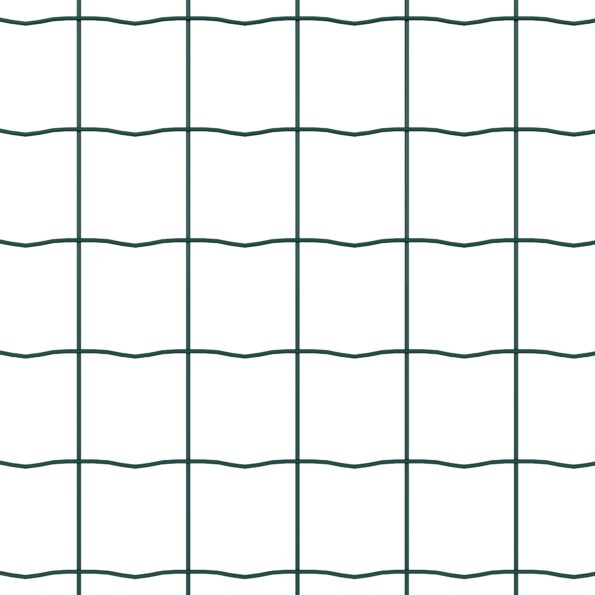 vidaXL Euro plot s 13 hrotmi 1x25 m pozinkovaná oceľ zelená – Obrázok 9