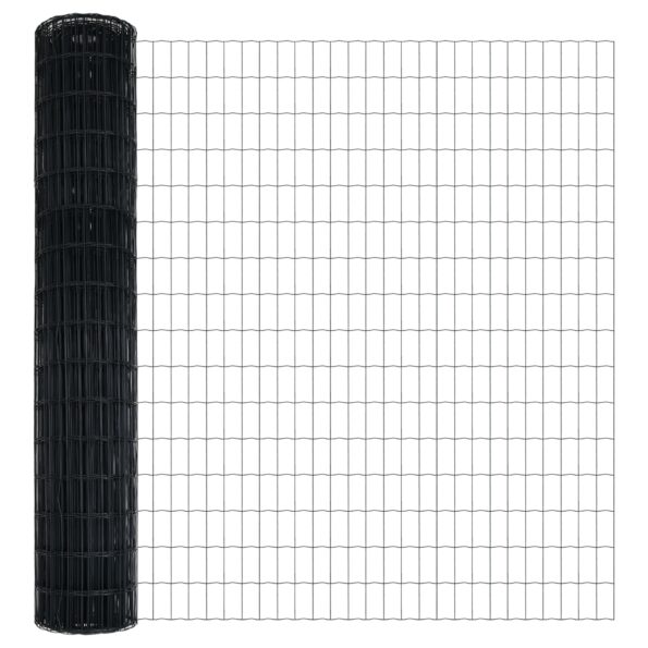 3350648_6.jpg vidaXL Euro oplotenie s 7 hrotmi 1.5x10 m Galvanizovaná oceľ sivá – Obrázok 6
