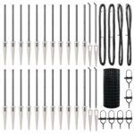 vidaXL Euro Plot s 13 Hrotovými Stĺpikmi 0.4x50 m Pozinkovaná Oceľ Sivá – Obrázok 4