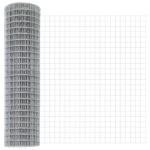 vidaXL Euro plot so 7 hrotovými stĺpmi 1.2x10 m Pozinkovaná oceľ – Obrázok 6