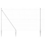 vidaXL Euro oplotenie s 7 hrotmi 1.5x10 m zinková oceľ – Obrázok 2
