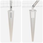 vidaXL Euro plot so 13 špicatými stĺpikmi 0.6x25 m pozinkovaná oceľ – Obrázok 9