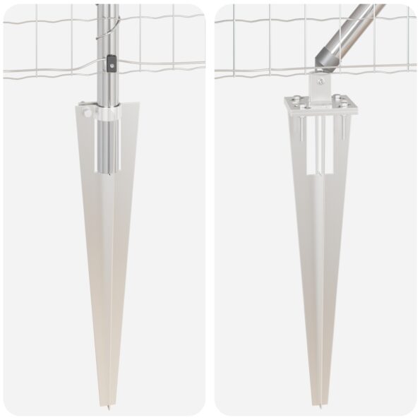 vidaXL Euro plot s 13 hrotmi 0.8x25 m z pozinkovanej ocele – Obrázok 9