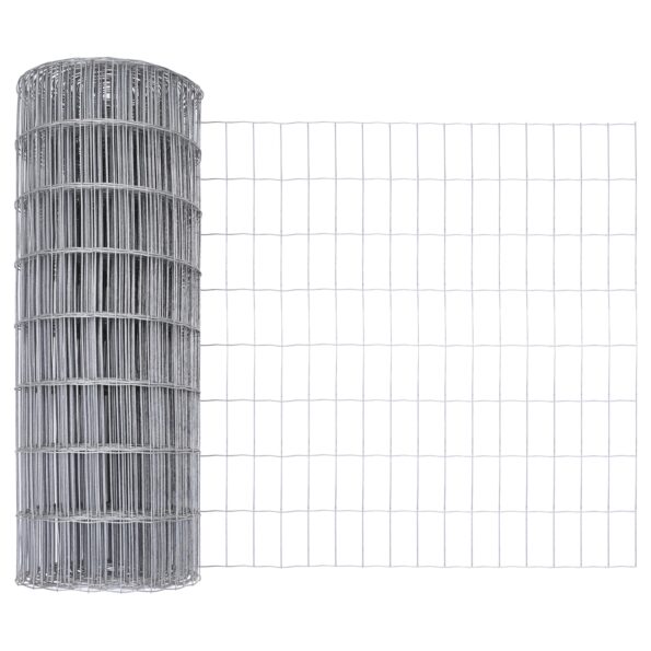 vidaXL Euro plot so 13 špicatými stĺpikmi 0.4x50 m pozinkovaná oceľ – Obrázok 7