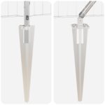 vidaXL Euro plot so 13 špicatými stĺpikmi 0.4x50 m pozinkovaná oceľ – Obrázok 9