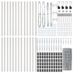 vidaXL Euro plot s 13 hrotmi 0.4x50 m Pozinkovaná oceľ – Obrázok 6