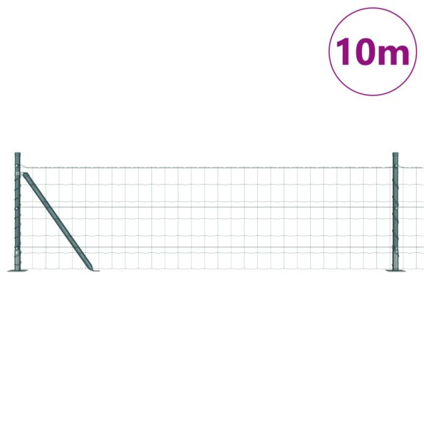 3350826_3.jpg vidaXL Euro plot s 7 príchytkami 0.6x10 m zinkovanej ocele – Obrázok 3