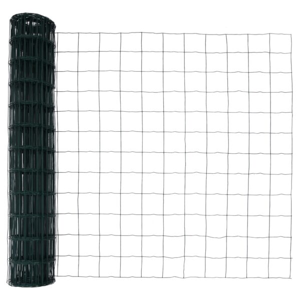 3350835_6.jpg vidaXL Euro plot Sada 2 Zelená PVC povlakovaný kov 10 x 0.8 m Trvácny – Obrázok 6