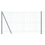 vidaXL Euro Plot Sada 2 Zelená Kov, Plastová Povrchová Úprava 10 x 1,2 m – Obrázok 2