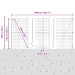 vidaXL Euro plot s 7 flámbovanými stĺpmi 1.5x10 m z pozinkovanej ocele – Obrázok 13