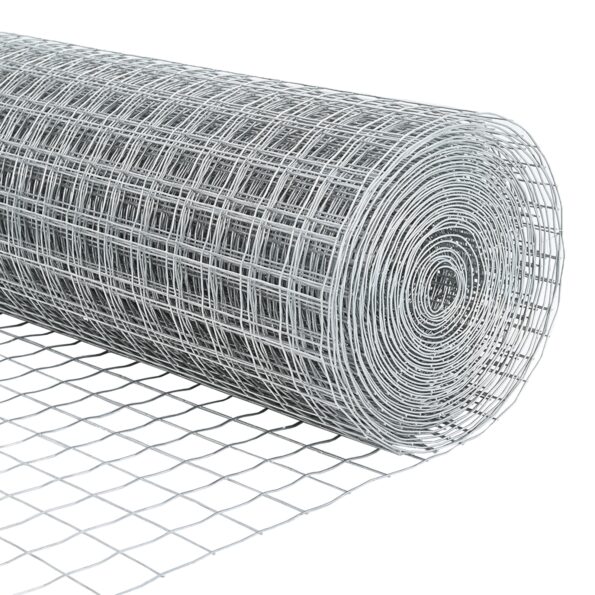 vidaXL Euro plot s 7 príruby stĺpmi 1.4x10 m Pozinkovaná oceľ – Obrázok 10