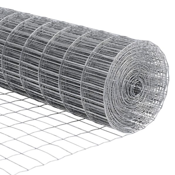3351004_10.jpg vidaXL Euro plot so 7 prírubovými stĺpmi 1.6x10 m Pozinkovaný kov – Obrázok 10