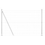 vidaXL Euro plot s 7 Flanged Posts 1.5x10 m Pozinkovaná oceľ – Obrázok 2