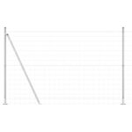 vidaXL Euro plot s 7 prírubovými stĺpmi 1.4x10 m Pozinkovaná oceľ – Obrázok 2