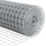 vidaXL Euro plot s 13 flanged stĺpmi 0.6x25 m pozinkovaná oceľ – Obrázok 10