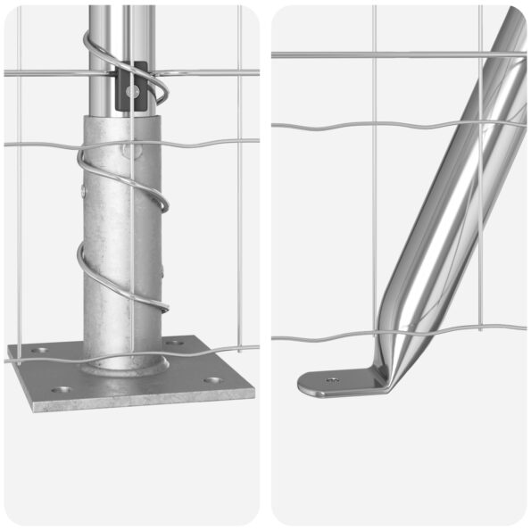 3351032_8.jpg vidaXL Euro plot s 13 flanged stĺpikmi 1.2x25 m pozinkovaná oceľ – Obrázok 8