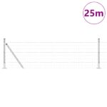 vidaXL Euro plot s 13 obrúbkami 0.4x50 m z pozinkovanej ocele – Obrázok 3