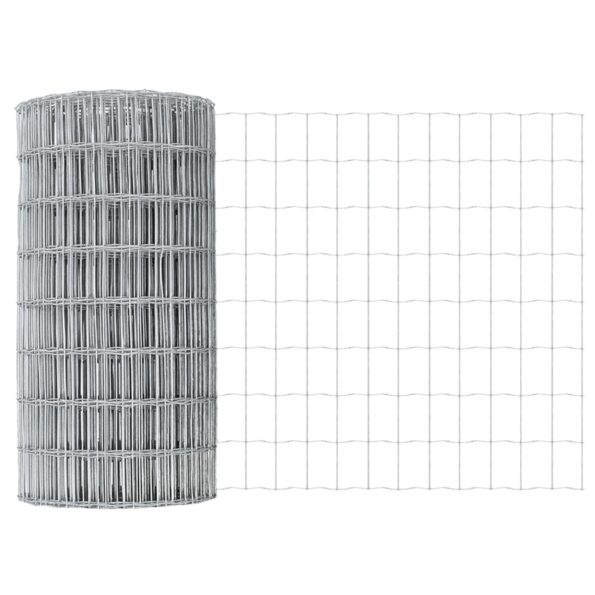 3351044_6.jpg vidaXL Euro plot s 13 obrúbkami 0.4x50 m z pozinkovanej ocele – Obrázok 6