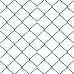 vidaXL Stĺp na plot. Zelená 10 x 1 m (40 x 40 mm sieť) Ocel a PVC – Obrázok 8