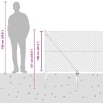 vidaXL Oplotenie s 7 hrotmi 1x10 m z pozinkovanej ocele – Obrázok 13