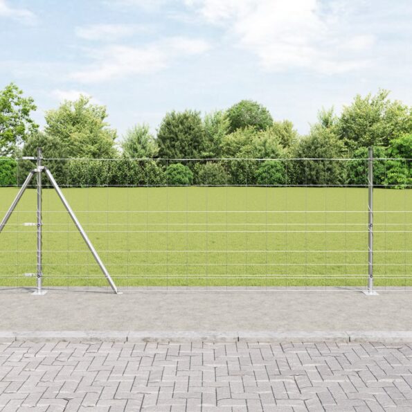 3351504_1.jpg vidaXL Field Fence 1x25 m Pozinkovaná oceľ – Obrázok 1