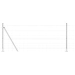 vidaXL Field Fence 1x25 m Pozinkovaná oceľ – Obrázok 2