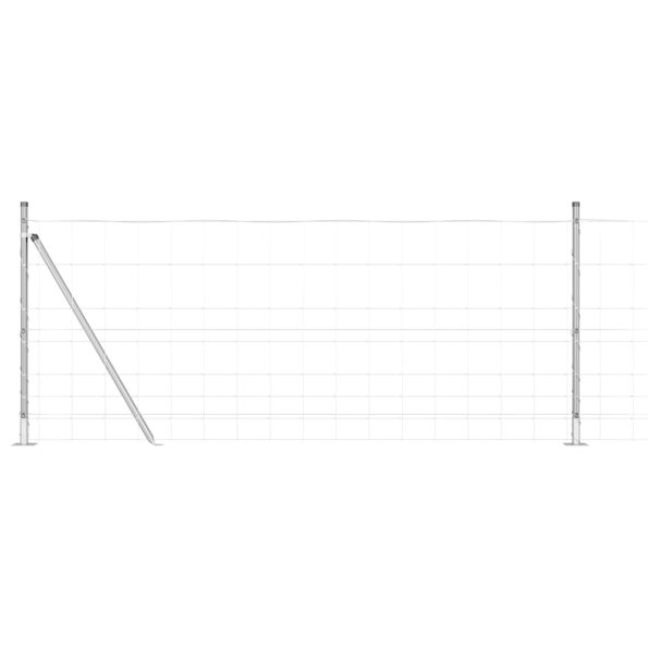 3351504_2.jpg vidaXL Field Fence 1x25 m Pozinkovaná oceľ – Obrázok 2