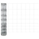 vidaXL Field Fence 1x25 m Pozinkovaná oceľ – Obrázok 6