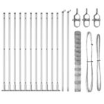 vidaXL Oplotenie na poli 1.4x25 m pozinkovaná oceľ – Obrázok 4