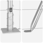 vidaXL Poľná ohrada 1.4x25 m pozinkovaná – Obrázok 8