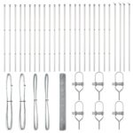 VidaXL zváraný drôtový plot s 13 stĺpmi 1.4x50 m pozinkovaná oceľ – Obrázok 4