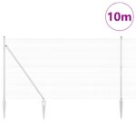 vidaXL Sada stĺpov pre oplotenie 2 ks Pozinkovaná oceľ 10 x 1.5 m – Obrázok 3