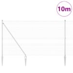 vidaXL Sada stĺpov Sada 2 Pozinkovaná oceľ 10 x 1.5 m Trvácna – Obrázok 3