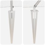 vidaXL Zvárané drôtené oplotenie s 13 kolíkmi 1.5x25 m - pozinkovaná oceľ – Obrázok 8