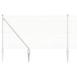 vidaXL Zvarené pletivo s 13 kolíkmi 1,4x50 m pozinkovaná oceľ – Obrázok 2