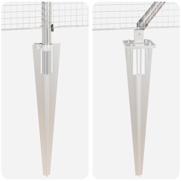 3352019_9.jpg vidaXL Zvarené drôtené oplôtky so 13 kocúrmi 0.5x100 m Pozinkovaná oceľ – Obrázok 9