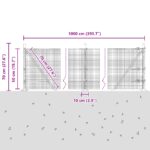 vidaXL Sada stĺpov Sada 2 Zelená Kov 10 x 0.5 m Odolný – Obrázok 13