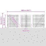 vidaXL zváraný pletivový plot so 7 prírubovými stĺpikmi Zelený 0.6x10 m Kov – Obrázok 13