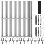 vidaXL zváraný drôtený plot s 7 žľabovými stĺpmi Sivý 0.6x100 m Oceľ – Obrázok 2