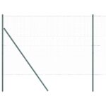 vidaXL Hexagonálny plot Sivý 1.6x100 m Oceľ – Obrázok 6