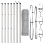 vidaXL hexagonálny plot 0.4x10 m pozinkovaná oceľ – Obrázok 2