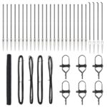 vidaXL Hexagónový plot sivý 1.6x50 m oceľ