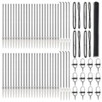 vidaXL Hexagonový plot Sivý 1.5x100 m Oceľ – Obrázok 2