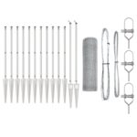 vidaXL set plotov Set 2 ks Pozinkovaná oceľ 25 x 0,5 m Odolný – Obrázok 2