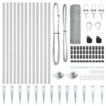 vidaXL set plotov Set 2 ks Pozinkovaná oceľ 25 x 0,5 m Odolný – Obrázok 4