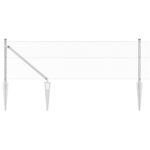 vidaXL Hexagon Fence 0.6x25 m Pozinkovaná oceľ – Obrázok 6