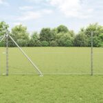 vidaXL Hexagon Fence 1.4x25 m Pozinkovaná oceľ