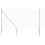 vidaXL Hexagónový plot 1x50 m Pozinkovaná oceľ – Obrázok 6