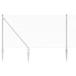 vidaXL hexagonálny plot 1.4x50 m pozinkovaná oceľ – Obrázok 2